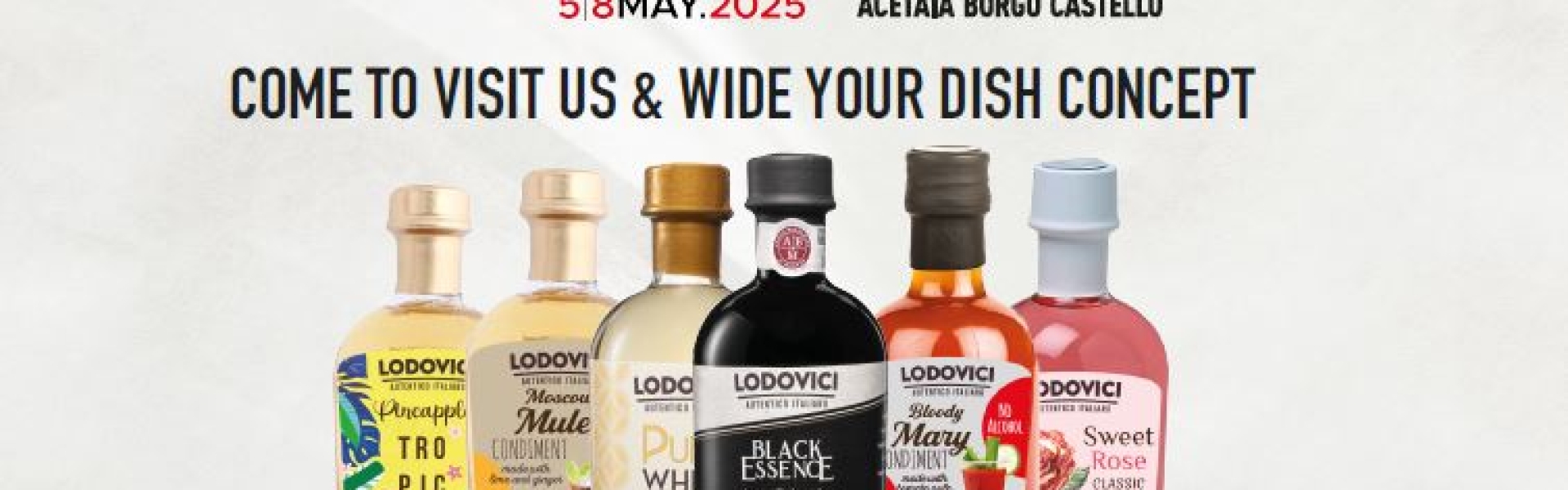 Join Us at TUTTOFOOD2025 in Milan, from May 5th to 8th!